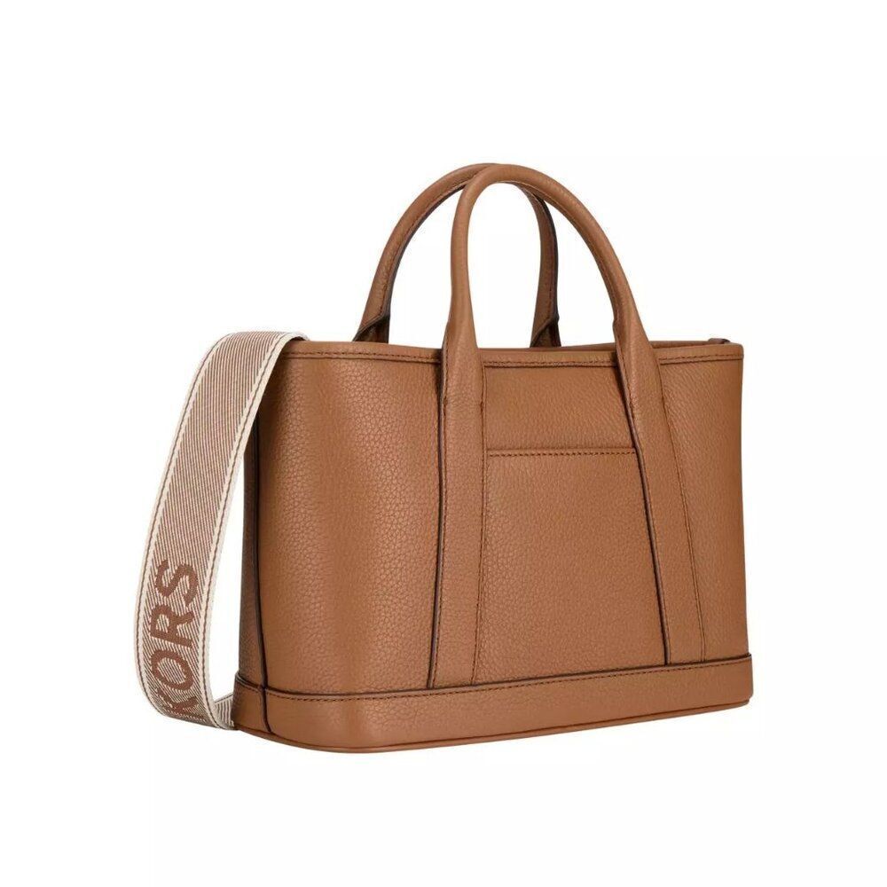 Michael Kors Luisa Brown Medium Leather Bag - Picture 3 of 3